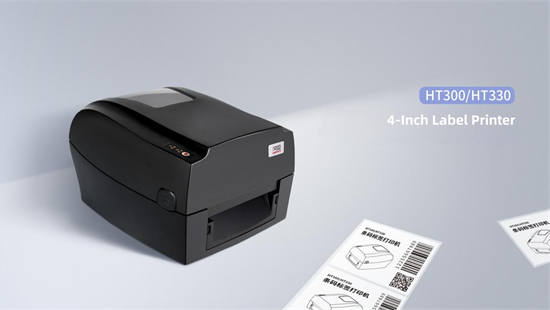 HPRT HT300 hőátviteli címkenyomtató: hatékony QR kód nyomtatás berendezések ellenőrzéséhez