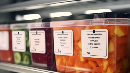 Útmutató az élelmiszer-előkészítő címkézéshez és nyomtatókhoz